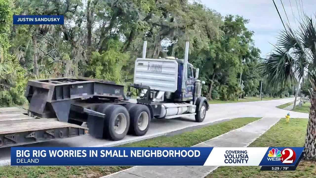 DeLand-area neighbors raise concerns about truck traffic on Marsh Road — WESH 2 Orlando, Odessa Real Estate news