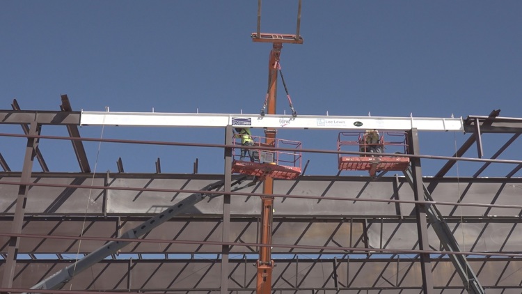 Odessa celebrates major milestone in construction of $145M sports complex — NewsWest 9 (Permian Basin), Odessa Schools news