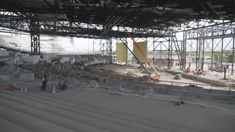 Exclusive look inside McKinney’s $300 million Sunset Amphitheater as construction moves forward — Odessa Community news