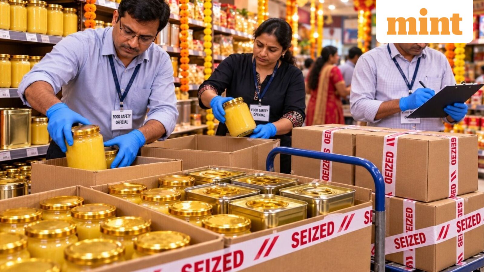 Delhi food safety ghee raid: Over 322 kg of ghee seized from stores; here's what was found, what you should be aware of — Mint India, Odessa Business news